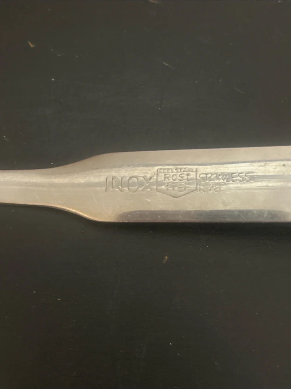 Vintage INOX Rostfrei Stainless Steel Utility Scoop Coffee Candy Flour Ice 9”